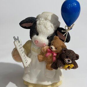 Mary’s Moo Moos "Let Moo Take Care of You" Nurse Cow Figure 461296 Retired 1998